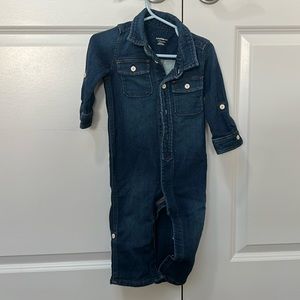 Baby Gap denim onsie 12-18 months